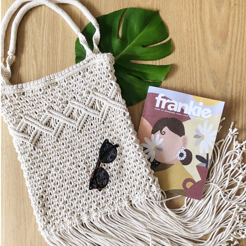 "Everyday Macrame Bag" Macrame Pattern