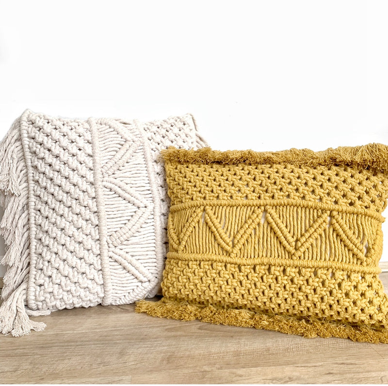 Macrame Cushion Cover Pattern