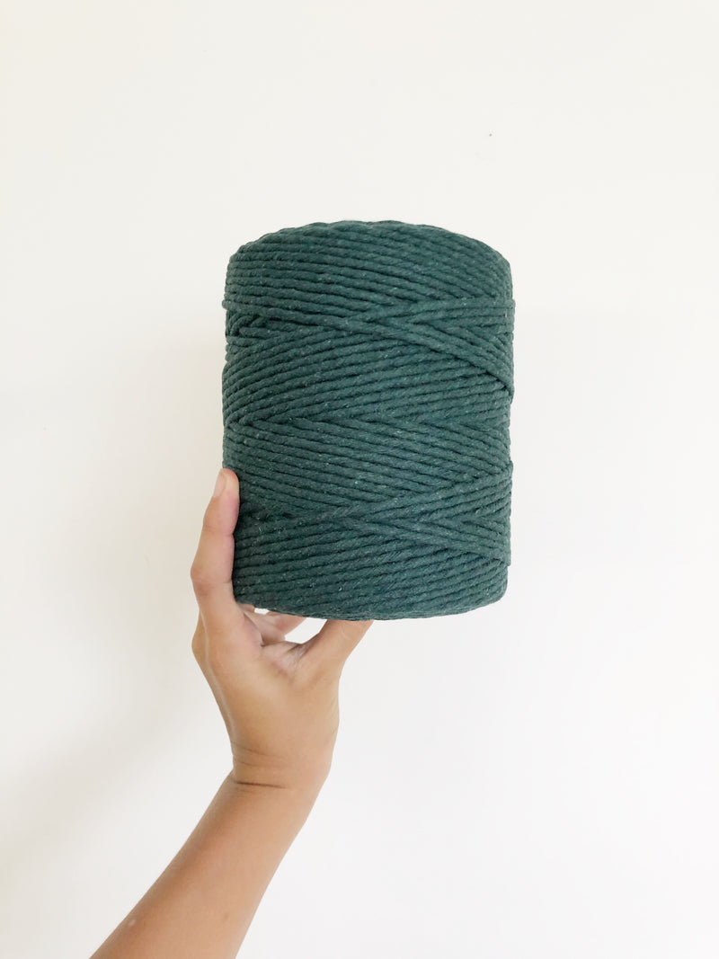 MOSS Coloured Macrame Cord 6mm 1kg