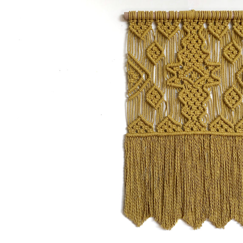 Advanced "Navajo" Macrame Pattern