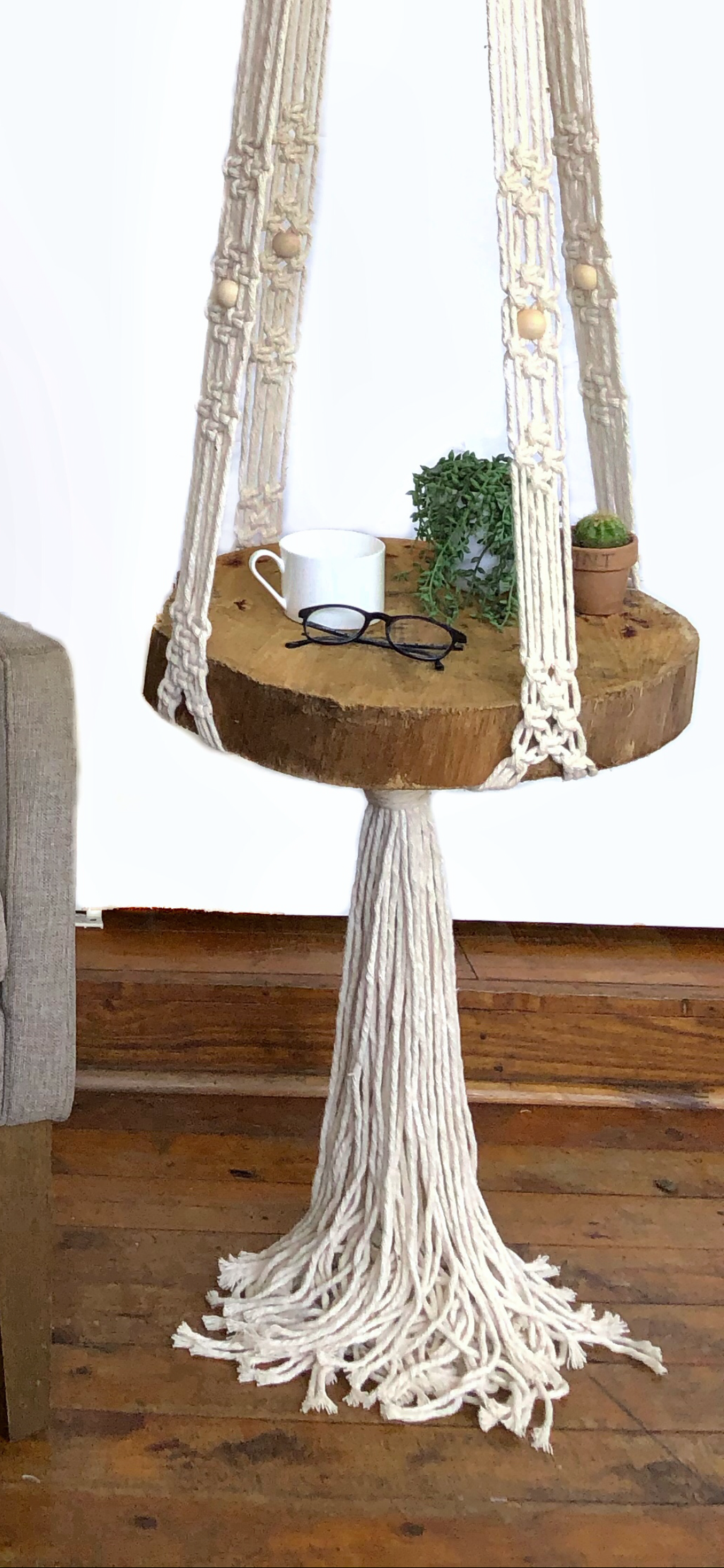 "Hanging Table" Macrame Pattern