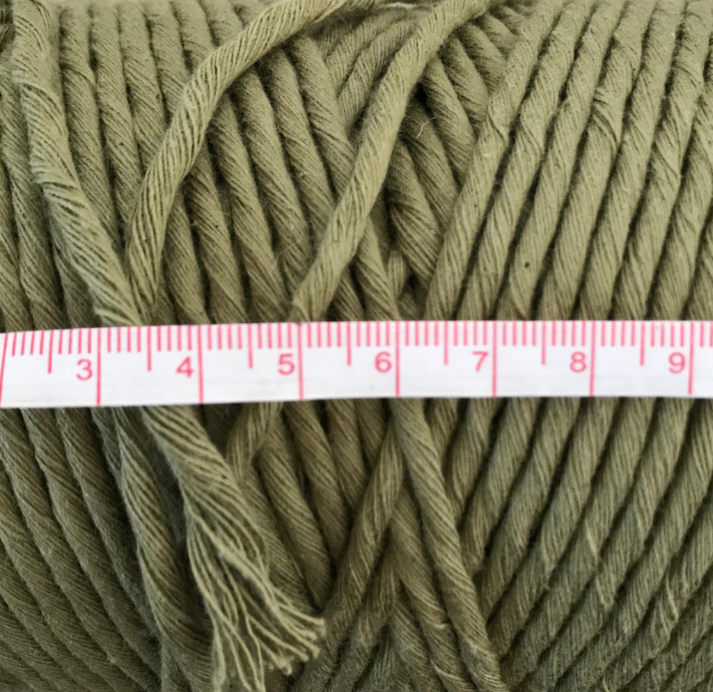 KHAKI Coloured Macrame Cord 4mm 1kg