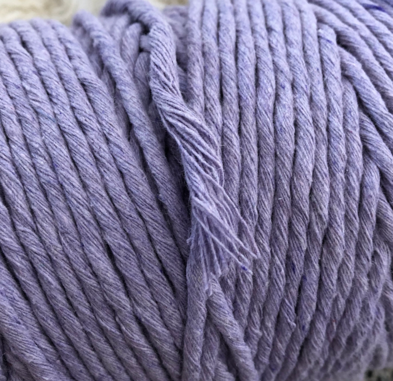 LAVENDER Coloured Macrame Cord 4mm 1kg