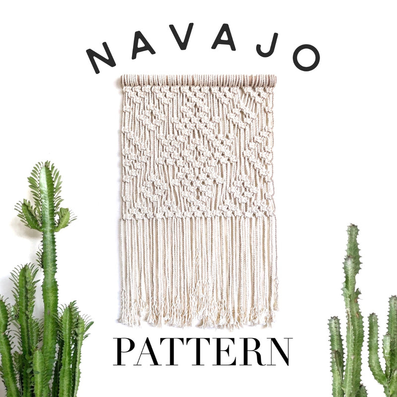 Intermediate "Navajo" Macrame Pattern