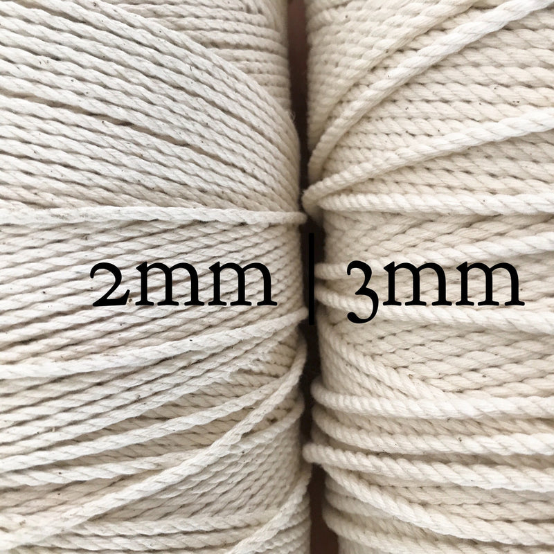 Macrame Cord 2mm x 1kg (approx 480m) – Home Vibes