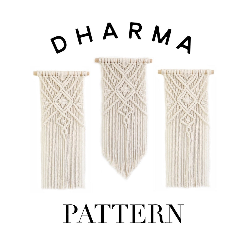 Beginner Friendly "Dharma" Macrame Pattern