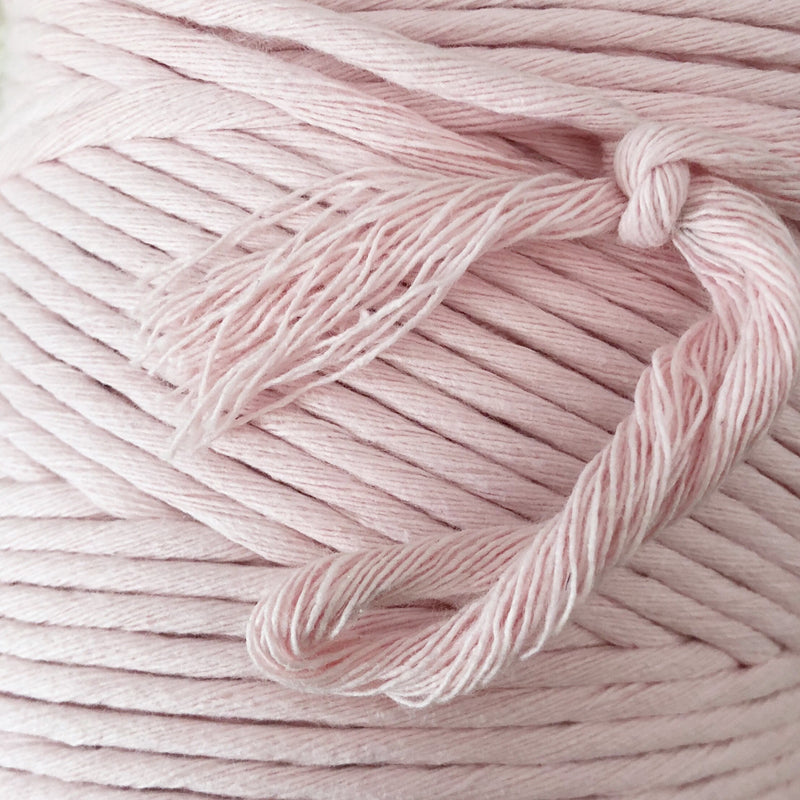 BABY PINK Coloured Macrame Cord 4mm 1kg