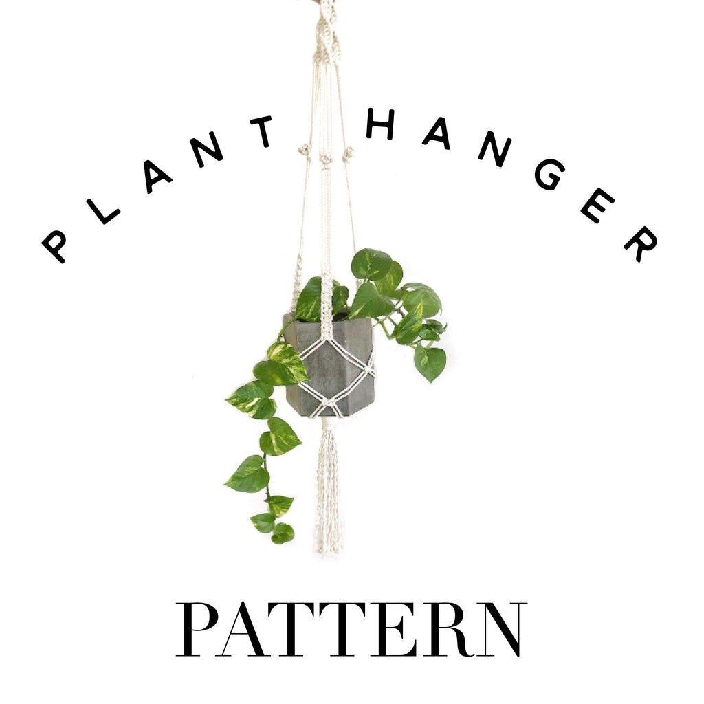 Beginner Friendly "Plant Hanger" Pattern
