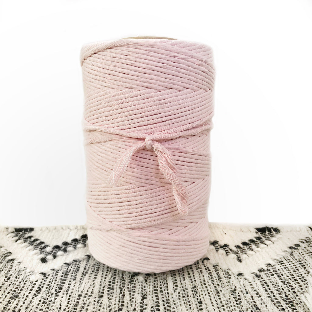 BABY PINK Coloured Macrame Cord 4mm 1kg