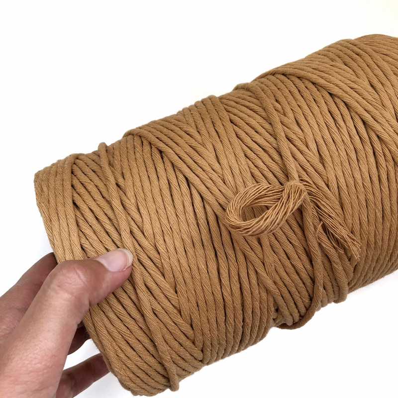 CARAMEL Coloured Macrame Cord 4mm 1kg