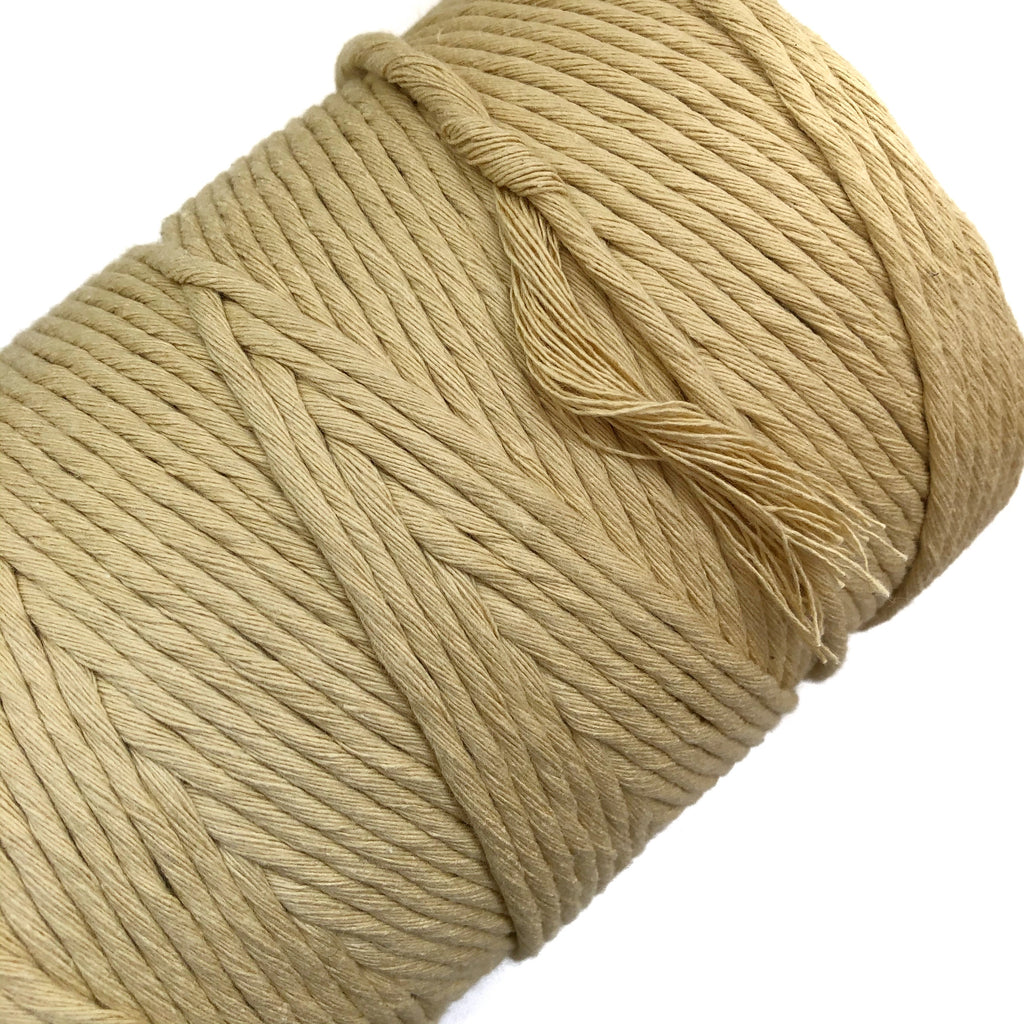 SAND Coloured Macrame Cord 4mm 1kg